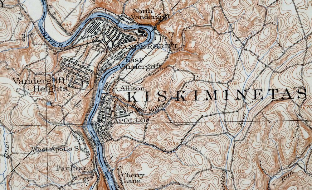 Freeport Pennsylvania Plum New Kensington USGS Topo Map 1956 - Image 2