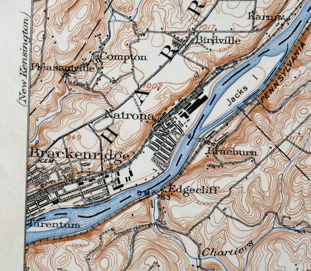 Freeport Pennsylvania Plum New Kensington USGS Topo Map 1956 - Image 4