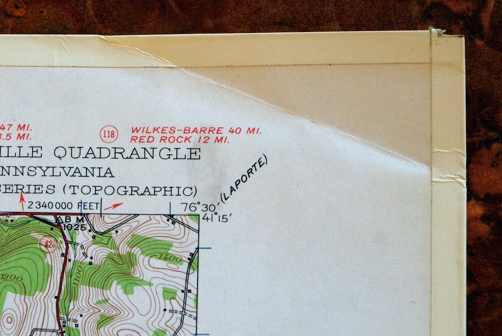 Hughesville Pennsylvania Millville Iola USGS Topo Map 1962 - Image 9