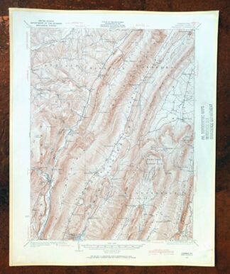 Hyndman Pennsylvania Buffalo Mills USGS 15-Min Topo Map 1967
