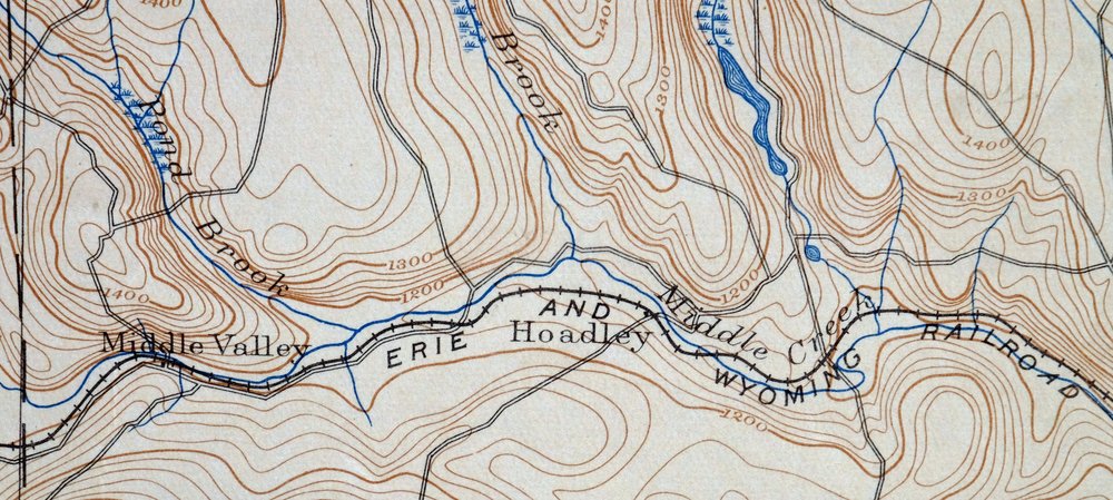 Honesdale Pennsylvania Carbondale Waymart USGS Topo Map 1945 - Image 6