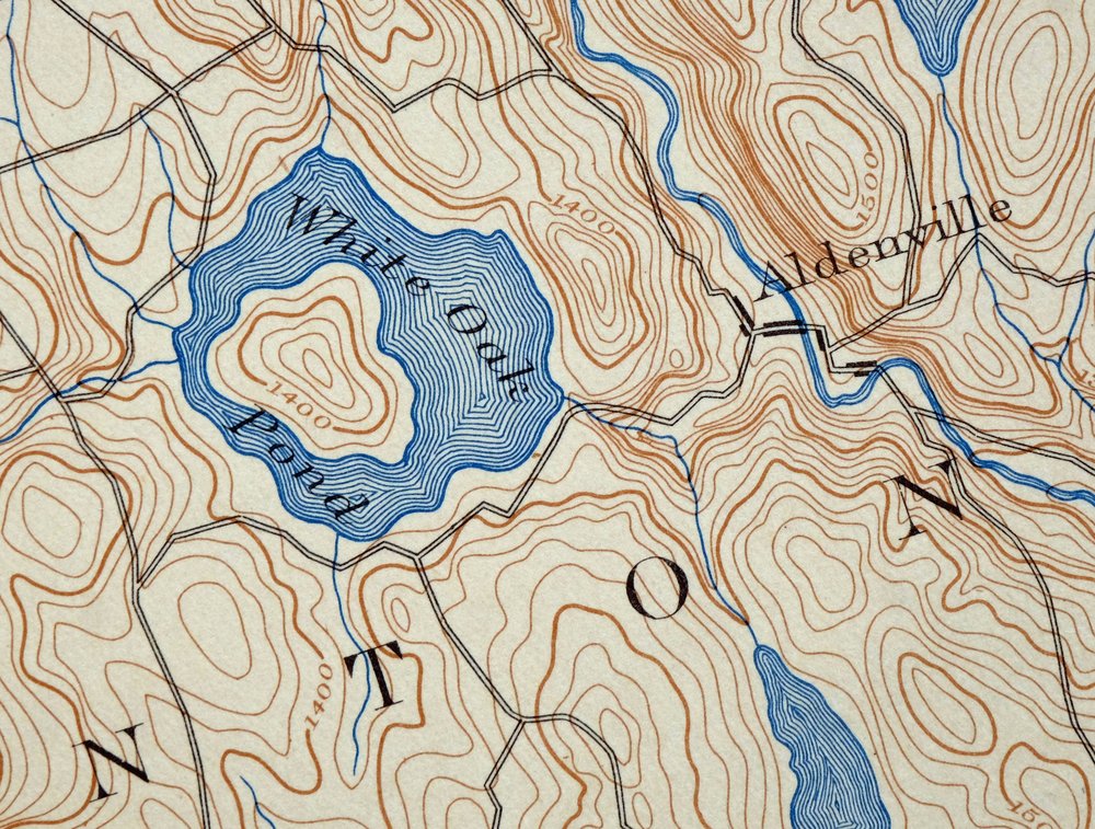 Honesdale Pennsylvania Carbondale Waymart USGS Topo Map 1945 - Image 5