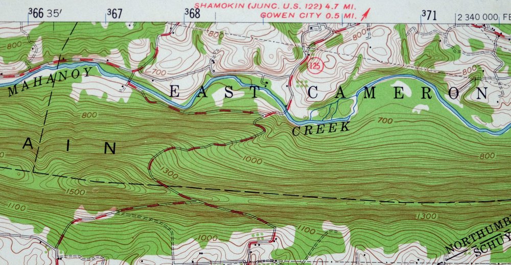 Lykens Pennsylvania Valley View Reinerton USGS Topo Map 1964 - Image 2