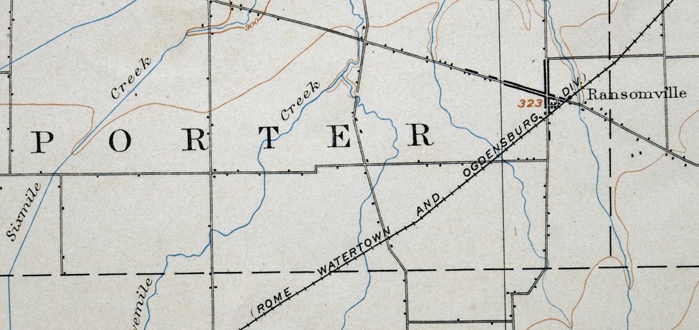 Tonawanda New York Niagara Falls Shawnee USGS Topo Map 1905 - Image 4