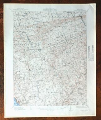 Quarryville Pennsylvania Oxford USGS Topographic Map 1944