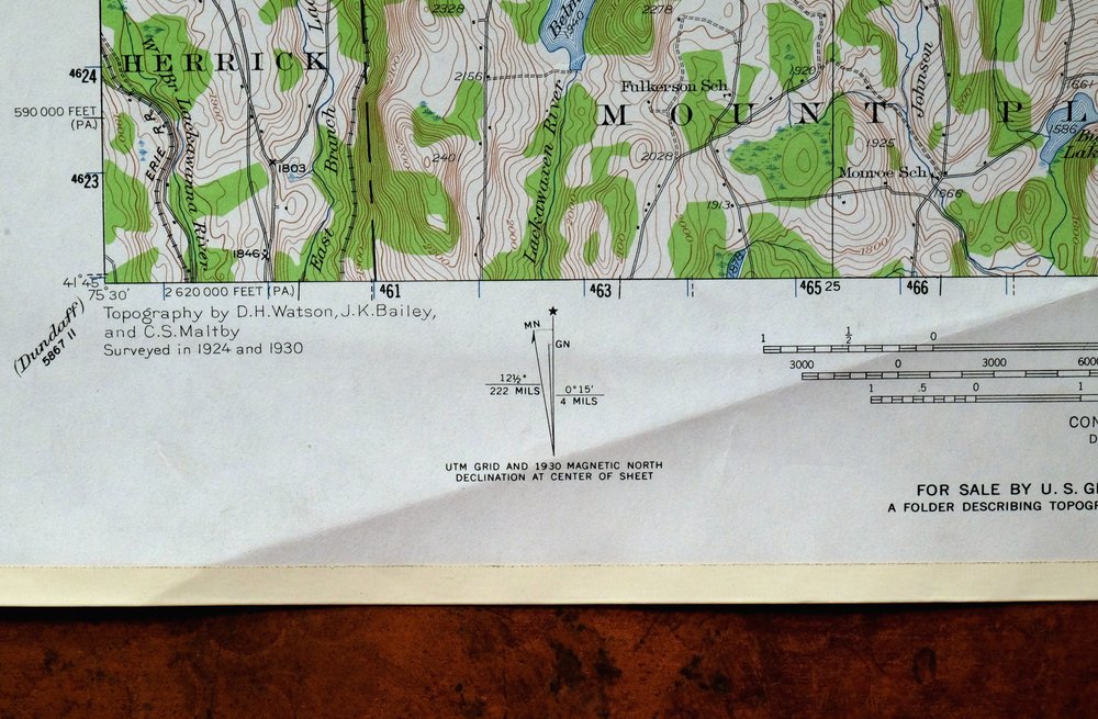 Starrucca Pennsylvania Hancock Lakewood USGS Topo Map 1964 - Image 7