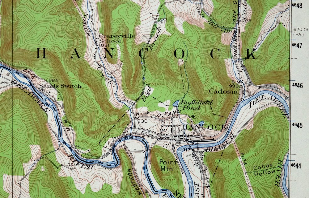 Starrucca Pennsylvania Hancock Lakewood USGS Topo Map 1964 - Image 6