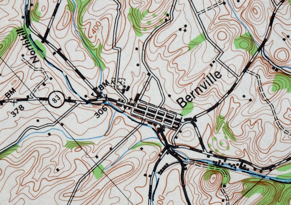 Wernersville Pennsylvania Mohnton USGS Topographic Map 1963 - Image 6