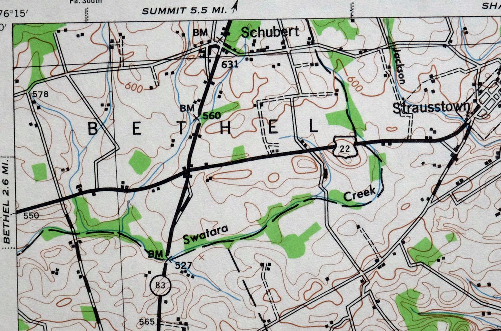 Wernersville Pennsylvania Mohnton USGS Topographic Map 1963 - Image 7