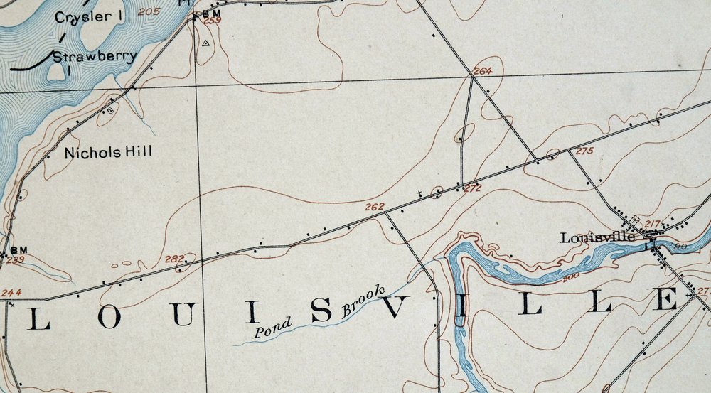 Waddington New York Norwood Madrid USGS 15-Min Topo Map 1905 - Image 2