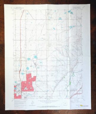 Eastlake Colorado Westminster Thornton USGS Topo Map 1967