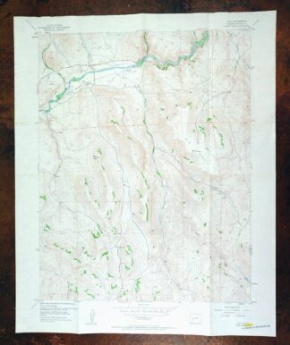 Iola Colorado USGS 7.5-Min Topographic Map 1963 Vintage