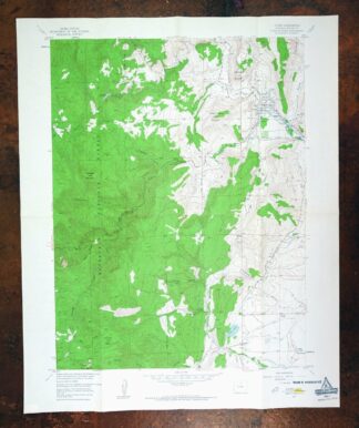 Lyons Colorado USGS 7.5-Min Topographic Map 1961 Vintage