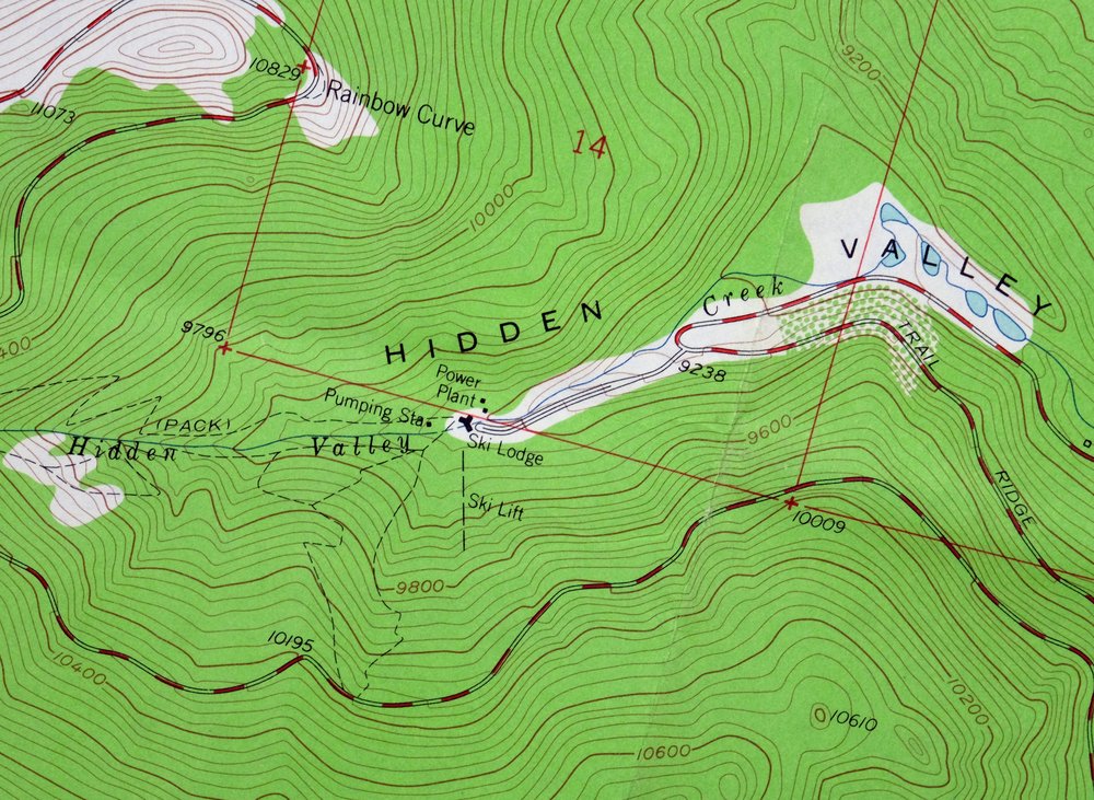 Trail Ridge Colorado USGS 7.5-Min Topo Map 1962 Vintage - Image 4