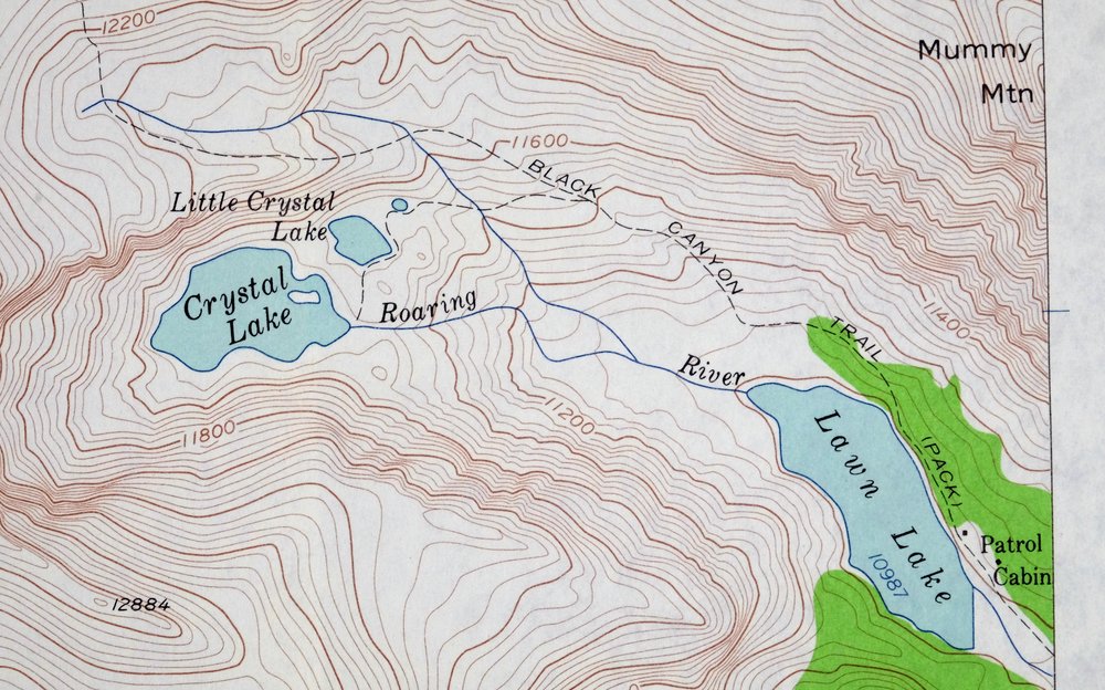 Trail Ridge Colorado USGS 7.5-Min Topo Map 1962 Vintage - Image 6