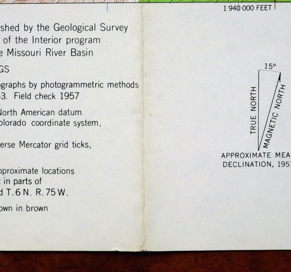 Trail Ridge Colorado USGS 7.5-Min Topo Map 1962 Vintage - Image 7