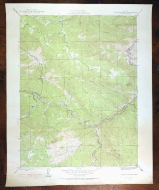 Platte Canyon Colorado South Platte USGS Topo Map 1955