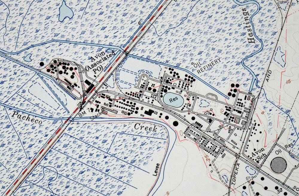 Port Chicago California Concord Martinez USGS Topo Map 1956 - Image 7