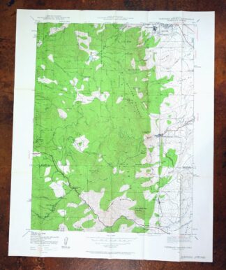 Eldorado Springs Colorado Arvada Boulder USGS Topo Map 1961
