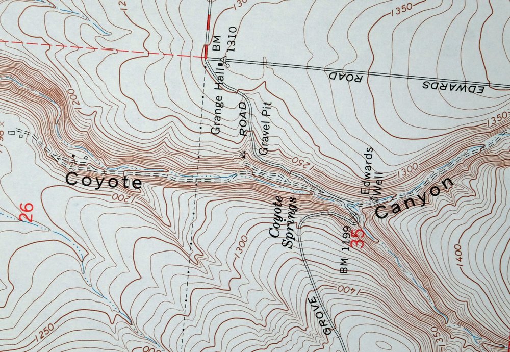 Badger Mountain Washington South Richland USGS Topo Map 1978 - Image 3