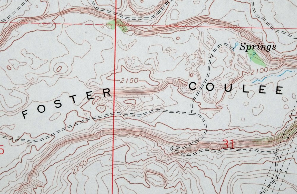 Barker Canyon Washington USGS 7.5-Min Topo Map 1971 Vintage - Image 5