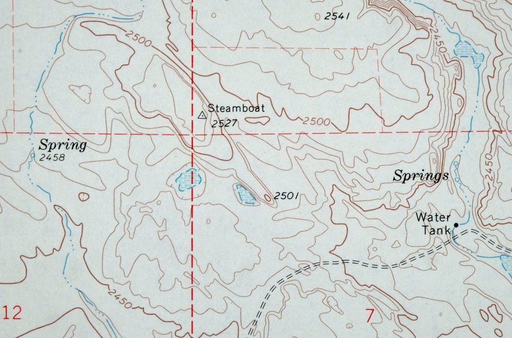Barker Canyon Washington USGS 7.5-Min Topo Map 1971 Vintage - Image 2