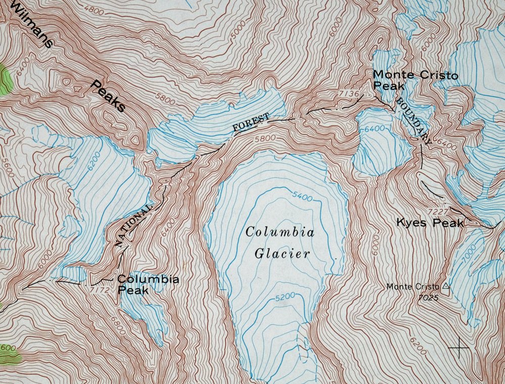 Blanca Lake Washington USGS 7.5-Min Topo Map 1982 Vintage - Image 4