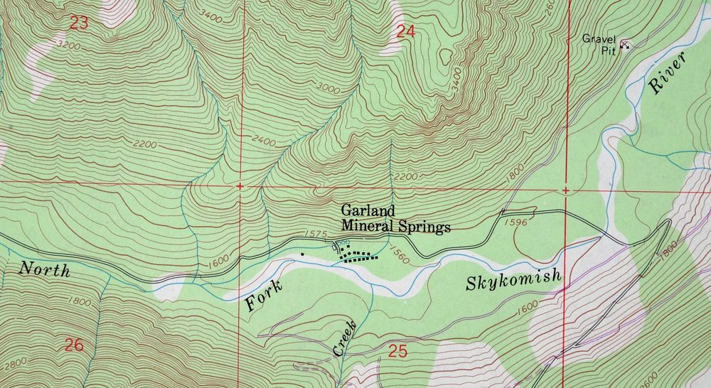 Blanca Lake Washington USGS 7.5-Min Topo Map 1982 Vintage - Image 3