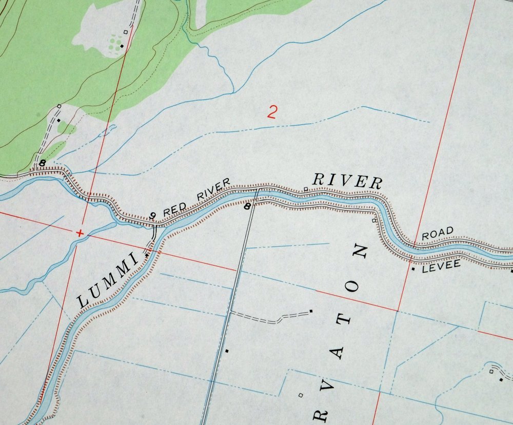Lummi Bay Washington Ferndale Birch Bay USGS Topo Map 1974 - Image 7