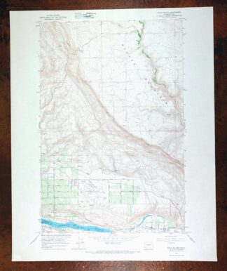 Rock Island Washington South Wenatchee USGS Topo Map 1967