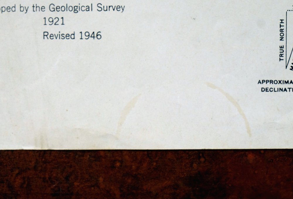 Englebrecht Ranch California Cantua Creek USGS Topo Map 1947 - Image 6