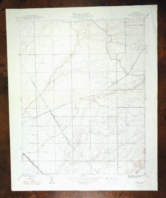 Kismet California Madera USGS 7.5-Min Topo Map 1948 Vintage