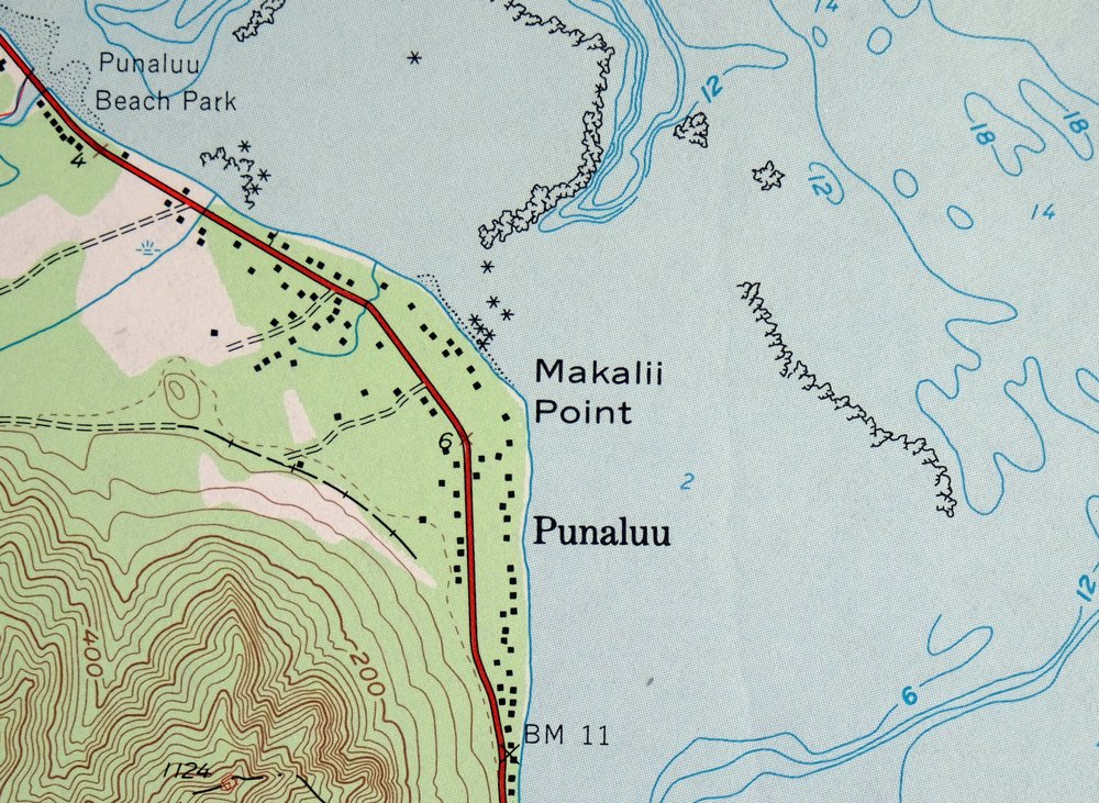 Kahana Hawaii Hauula Kaaawa USGS Topo Map 1983 Vintage - Image 4