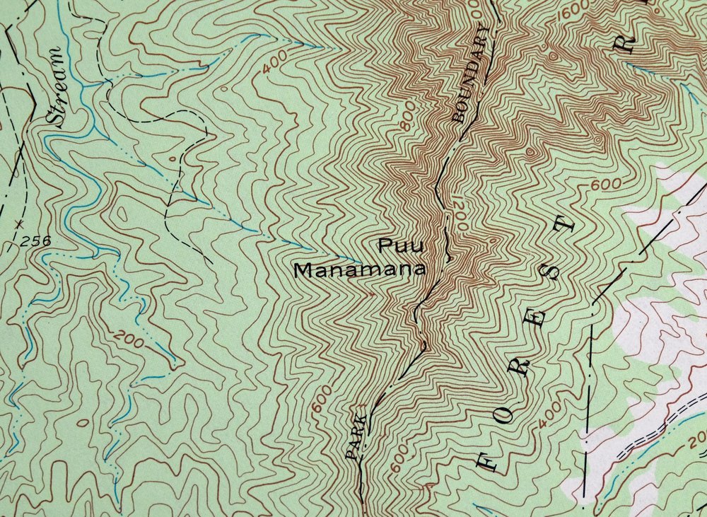 Kahana Hawaii Hauula Kaaawa USGS Topo Map 1983 Vintage - Image 5
