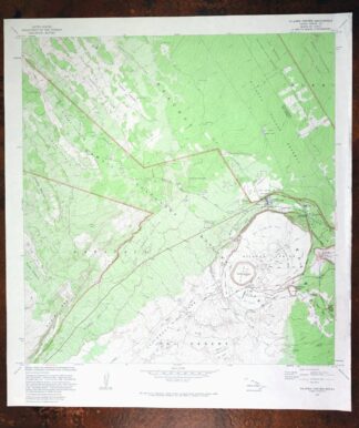 Kilauea Crater Hawaii Volcano USGS Topographic Map 1983