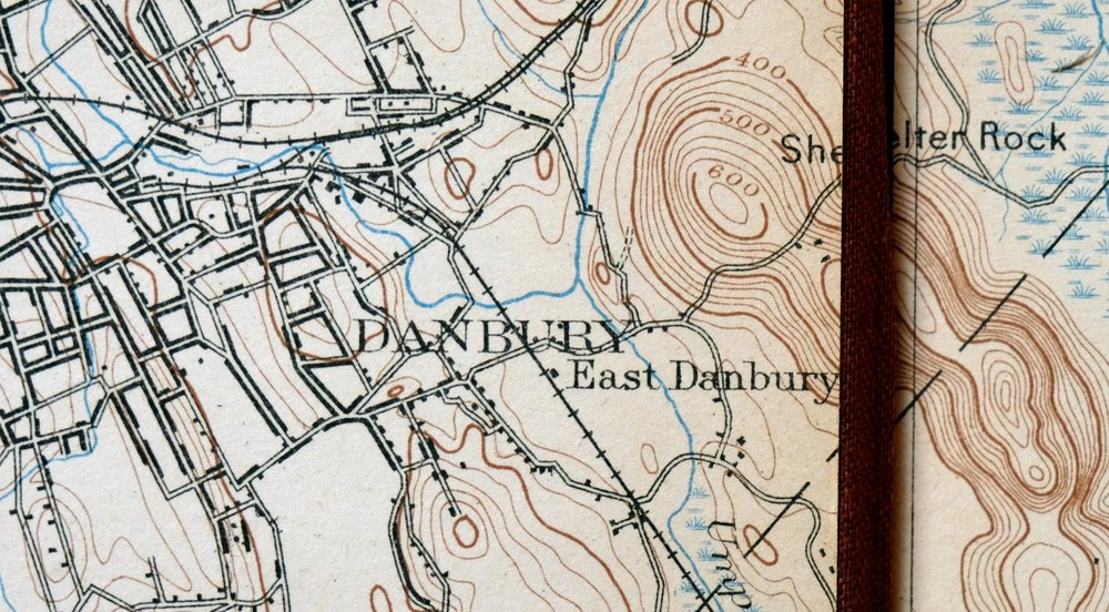Danbury Connecticut Trumbull Bethel USGS Topo Map 1899 - Image 5
