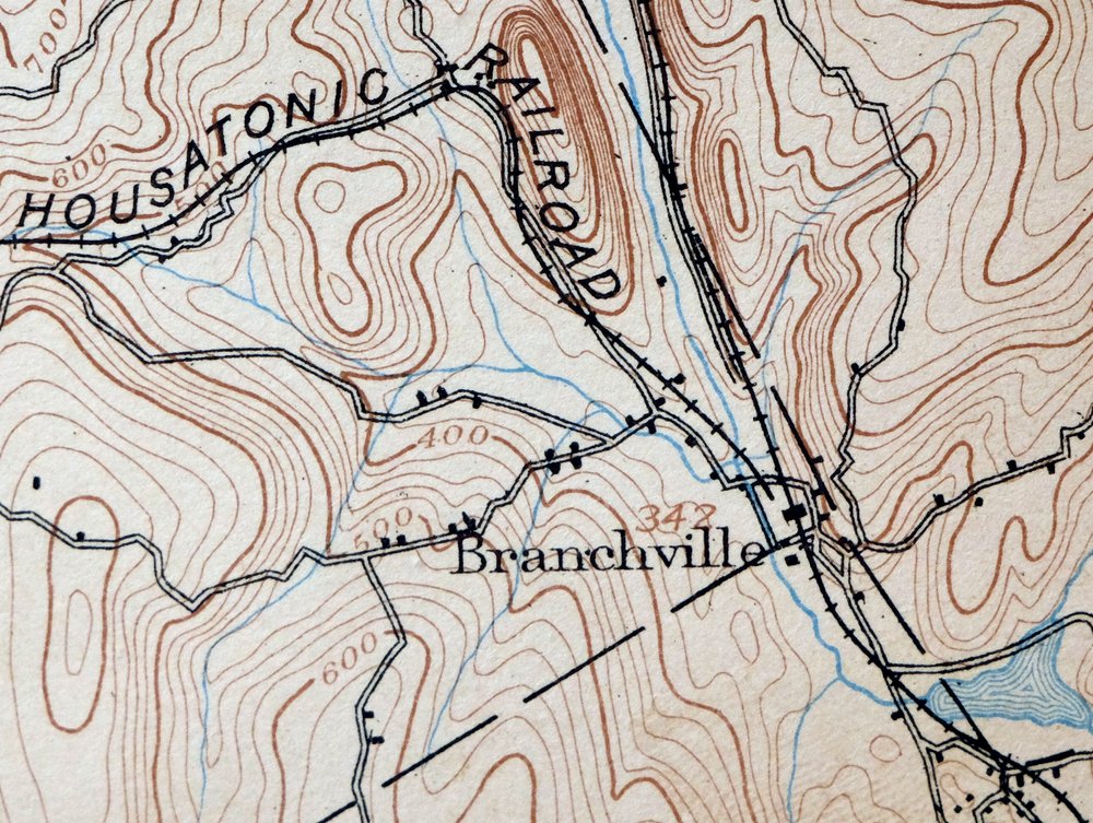Danbury Connecticut Trumbull Bethel USGS Topo Map 1899 - Image 4
