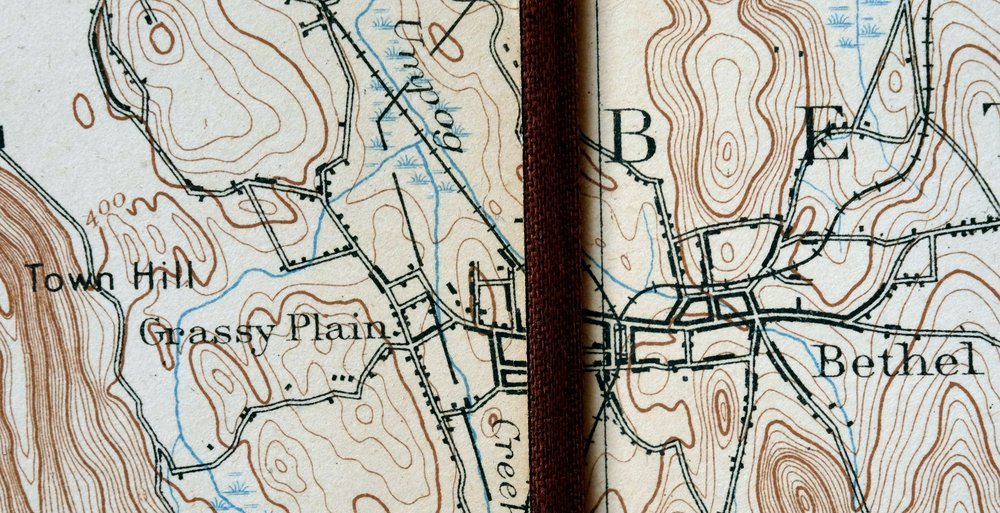 Danbury Connecticut Trumbull Bethel USGS Topo Map 1899 - Image 3