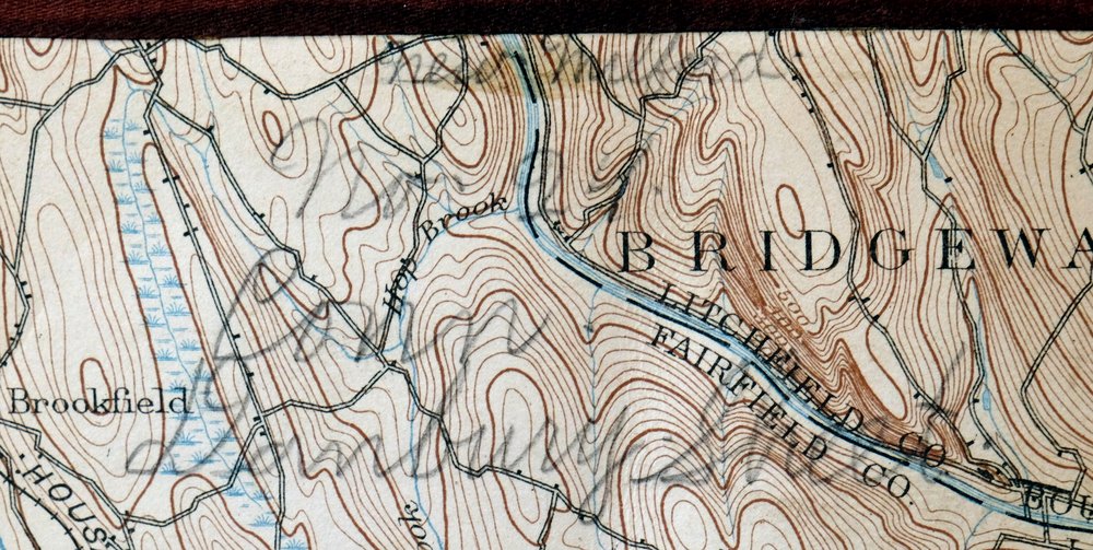 Danbury Connecticut Trumbull Bethel USGS Topo Map 1899 - Image 8
