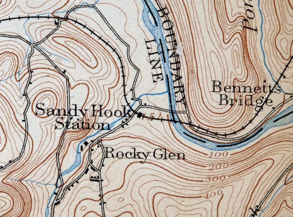 Danbury Connecticut Trumbull Bethel USGS Topo Map 1899 - Image 7