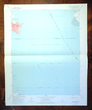 Hunters Point California Oakland USGS Topographic Map 1969