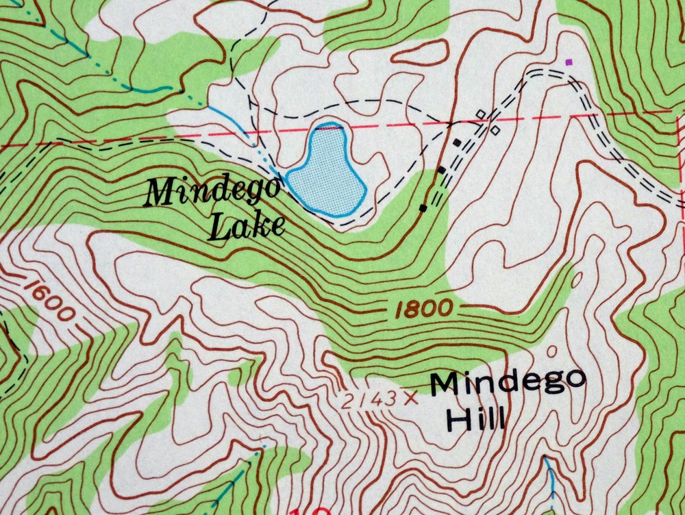 Mindego Hill California Palo Alto USGS Topo Map 1980 Vintage - Image 2