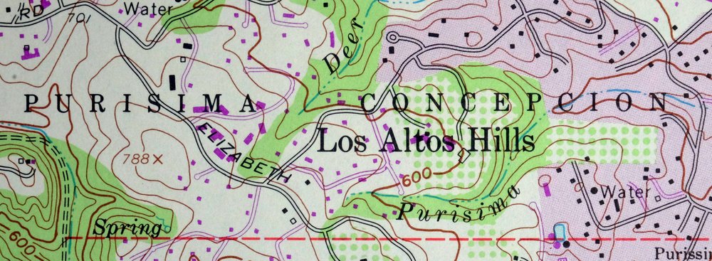 Mindego Hill California Palo Alto USGS Topo Map 1980 Vintage - Image 4