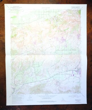 Moorpark California Somis USGS 7.5-Min Topo Map 1978 Vintage