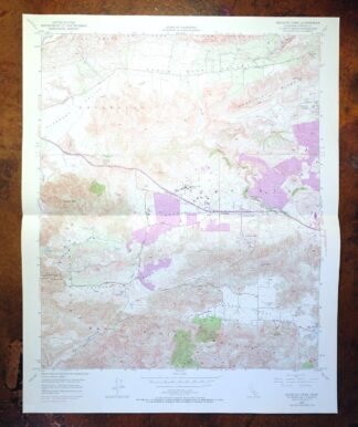 Newbury Park California Camarillo USGS Topographic Map 1972