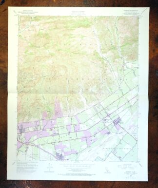 Saticoy California El Rio Montalvo USGS Topographic Map 1968