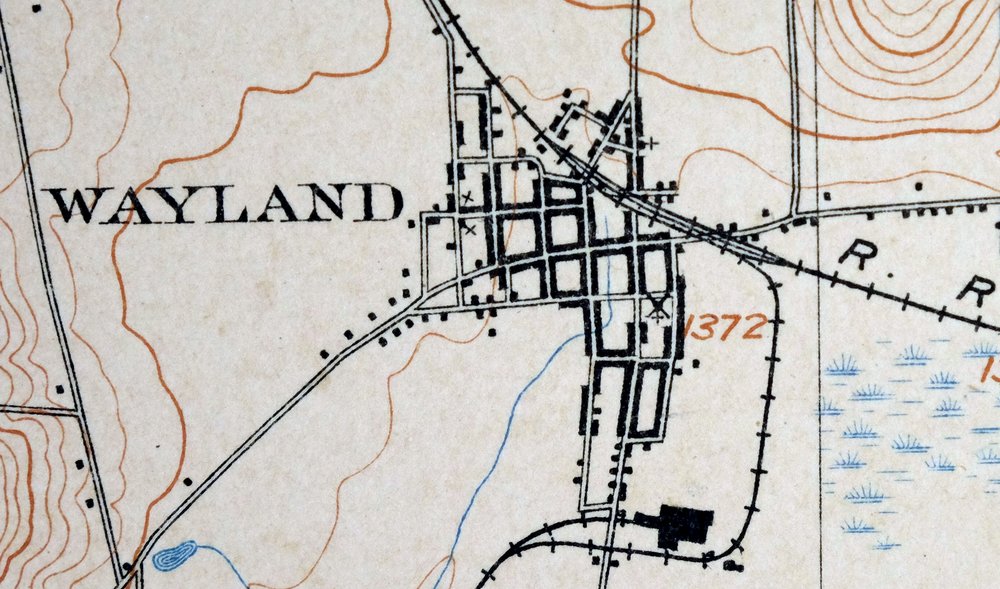 Wayland New York Dansville Cohocton USGS Topo Map 1907 - Image 4