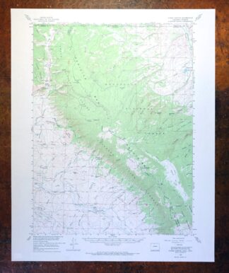 Kings Canyon Colorado North Sand Hills USGS Topo Map 1969
