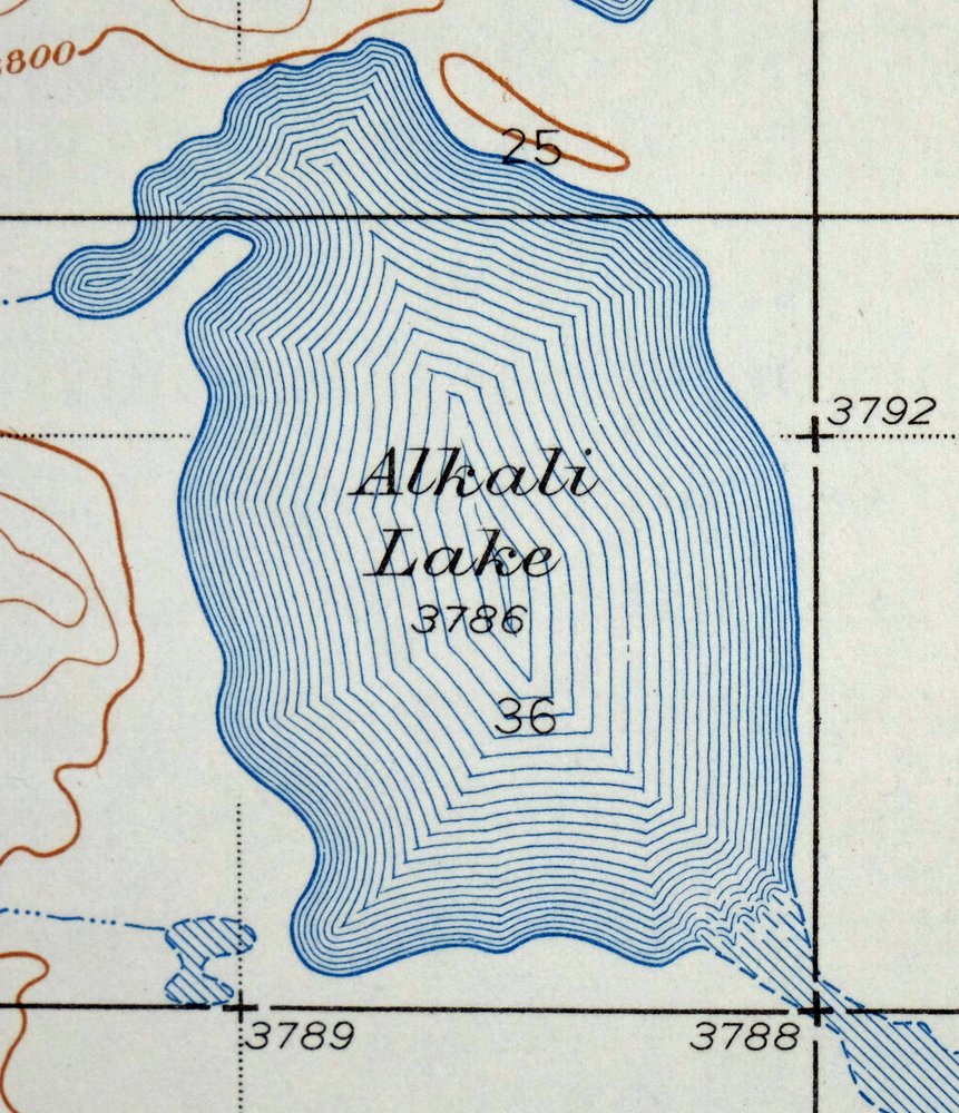 Lake Frances Montana Valier USGS 15-Min Topographic Map 1949 - Image 5