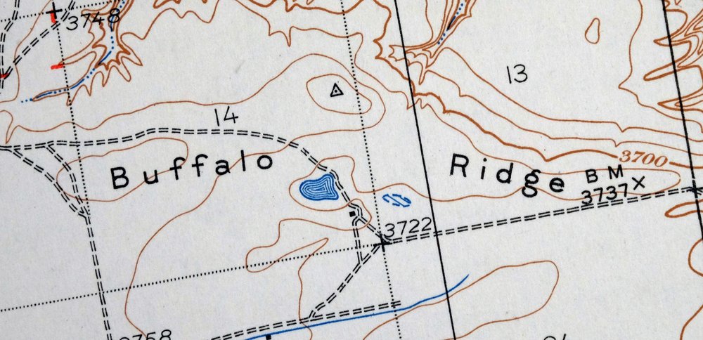 Lake Frances Montana Valier USGS 15-Min Topographic Map 1949 - Image 4